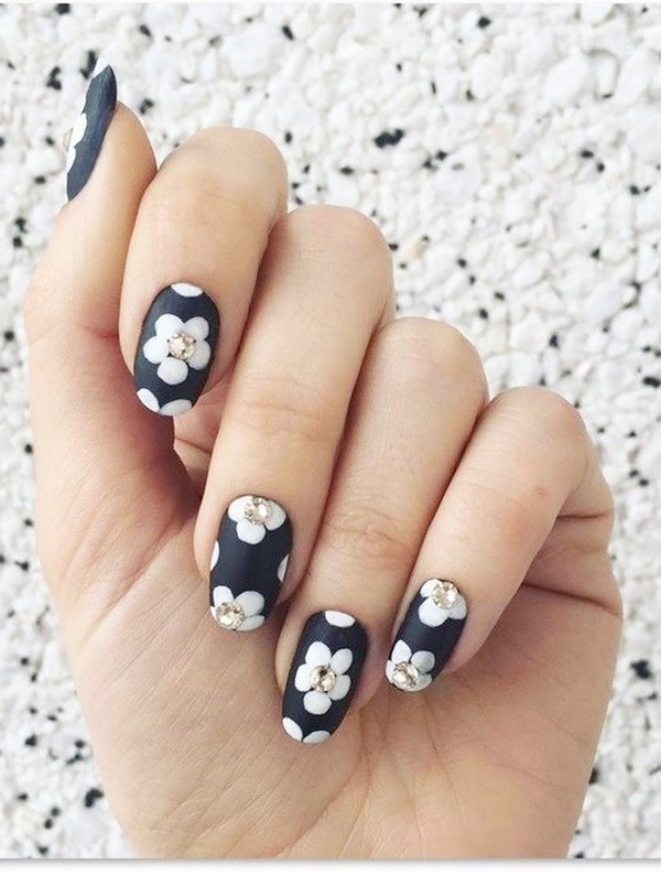 Fall Inspired Matte Nail Art Designs