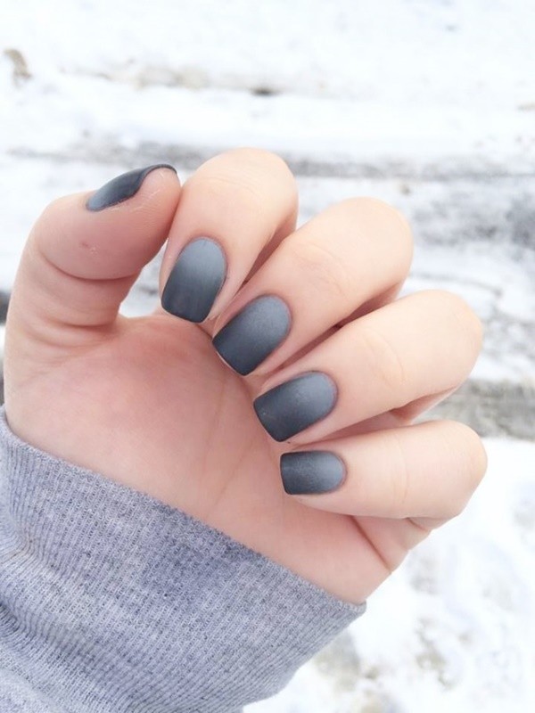 Fall Inspired Matte Nail Art Designs