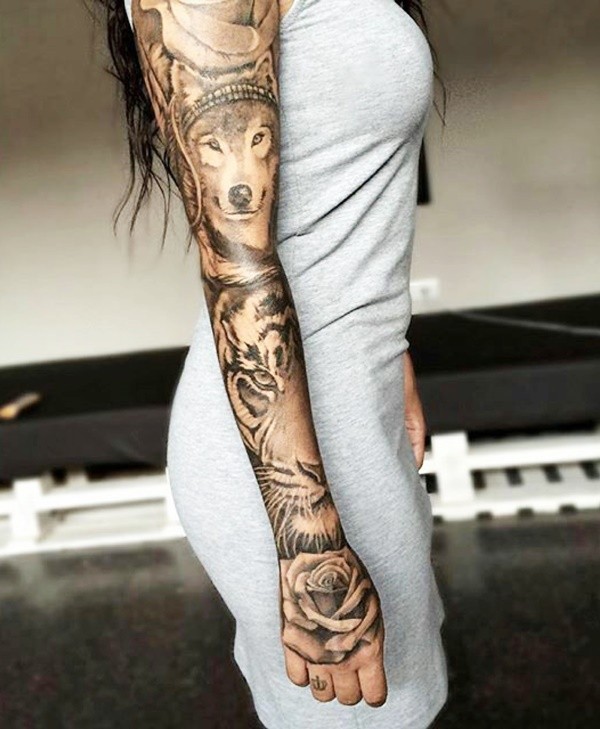 Attractive Sleeve Tattoo Ideas For Women