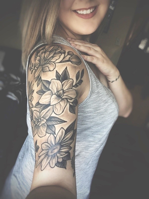 40 Attractive Sleeve Tattoo Ideas For Women in 2020