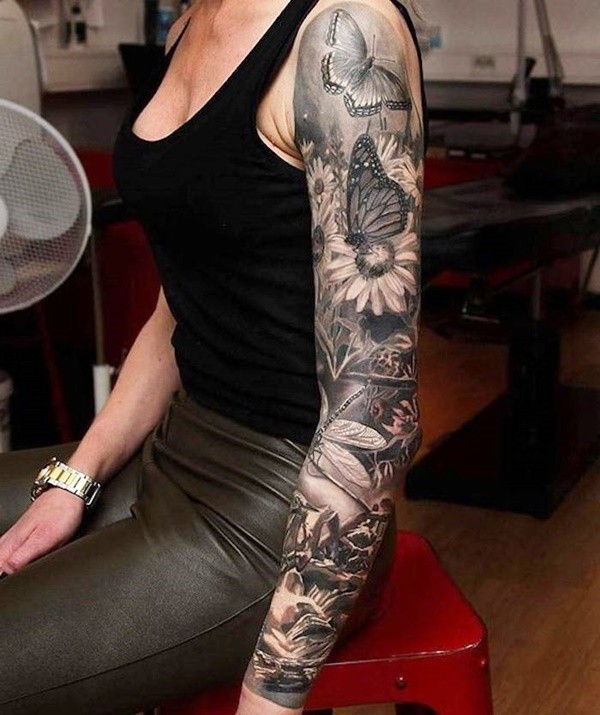 Attractive Sleeve Tattoo Ideas For Women