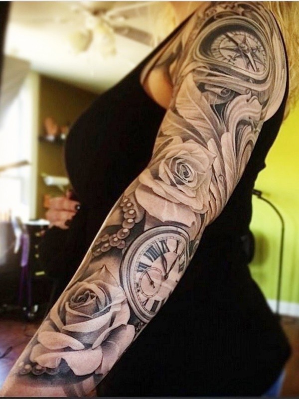 Attractive Sleeve Tattoo Ideas For Women