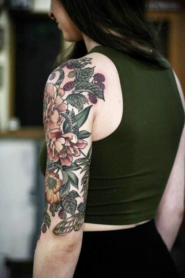 Attractive Sleeve Tattoo Ideas For Women