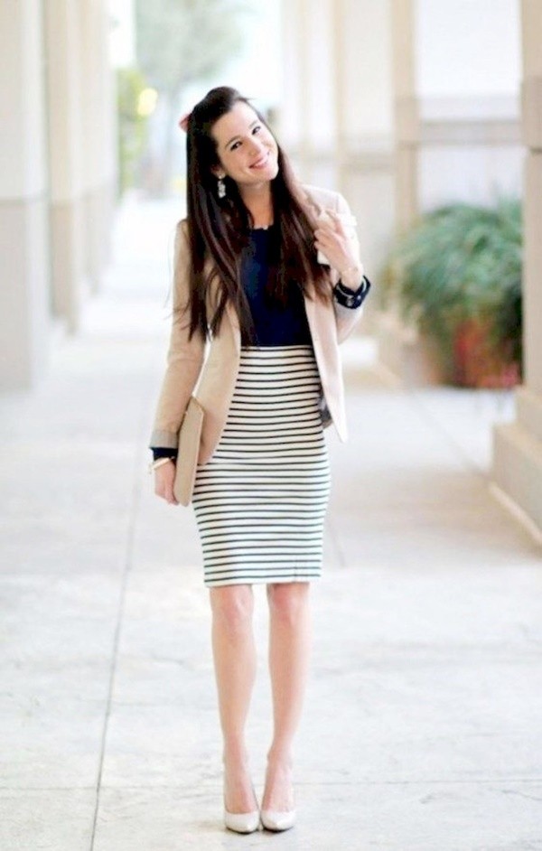 Brilliant Office Outfit Ideas With Blazer