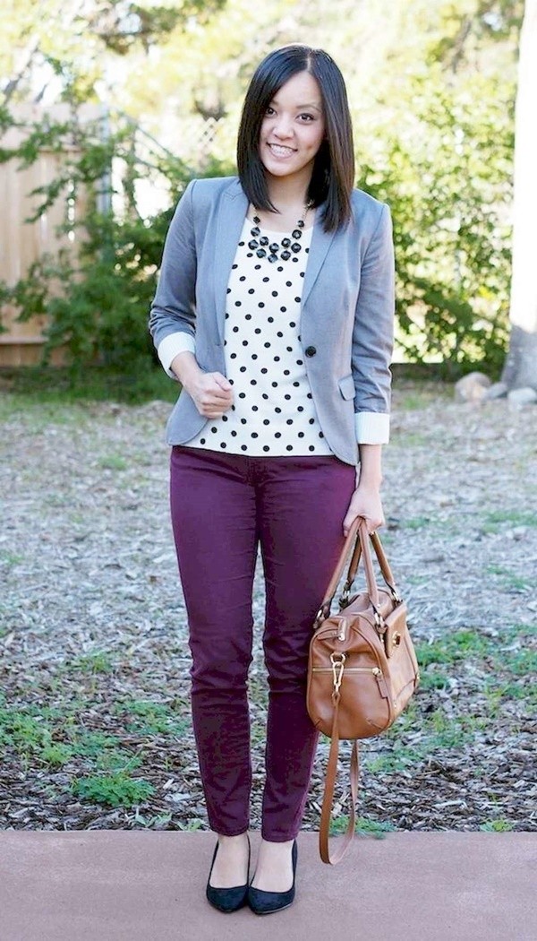 Brilliant Office Outfit Ideas With Blazer