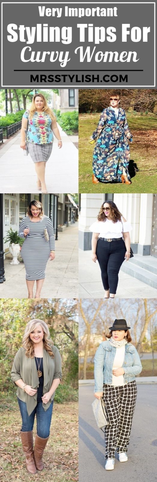 Very Important Styling Tips For Curvy Women