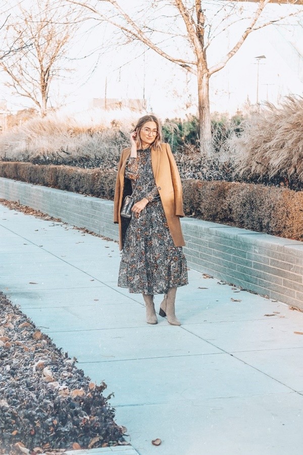 Ways To Wear A Maxi Dress In Winter