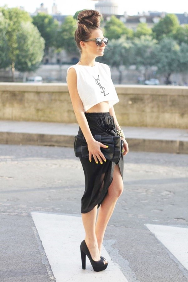 Ways to Wear Wrapped Crop Top Outfits