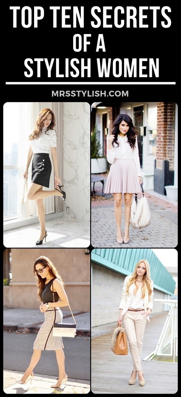 Top Ten Secrets Of A Stylish Women