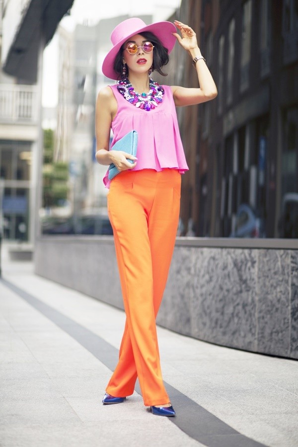 Beautiful Vibrant Color Outfits To Shine Over This World