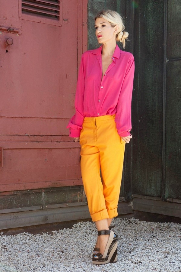 Beautiful Vibrant Color Outfits To Shine Over This World