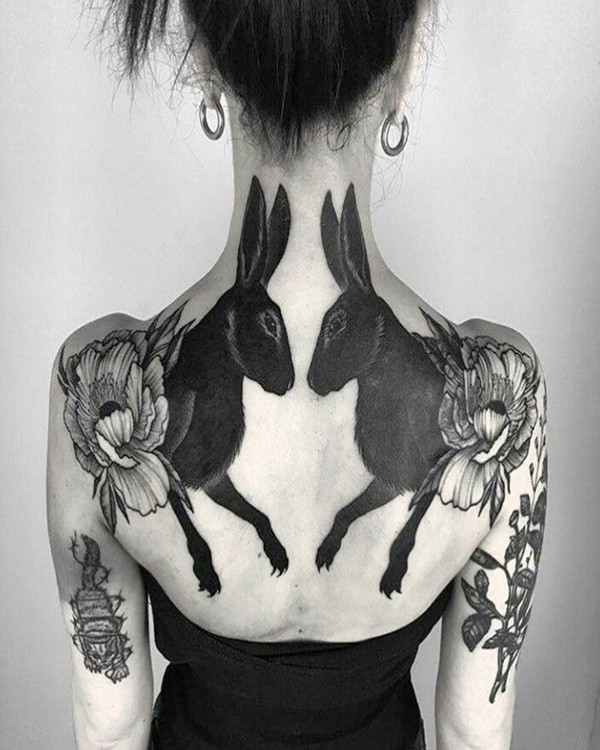 Bold Illustrations Blackwork Tattoos