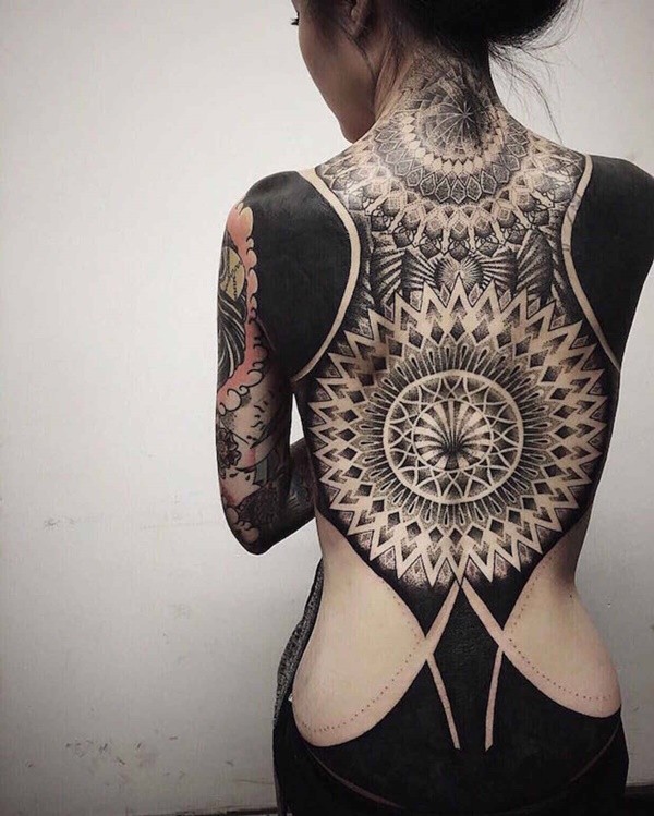 Bold Illustrations Blackwork Tattoos