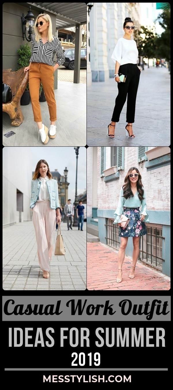 Casual Work Outfit Ideas For Summer 2019