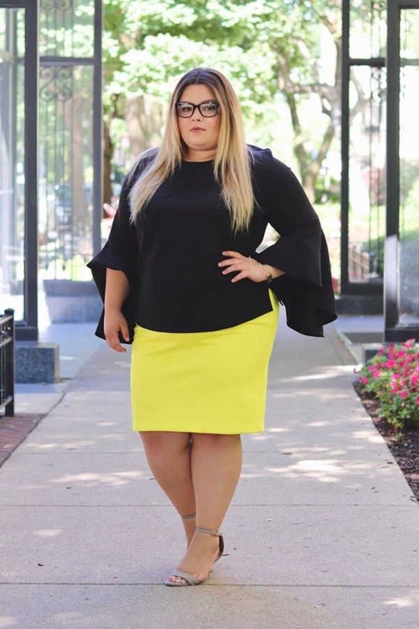 Comfortable Work Outfit Ideas For Plus Size Women