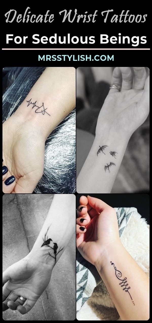 Delicate Wrist Tattoos For Sedulous Beings