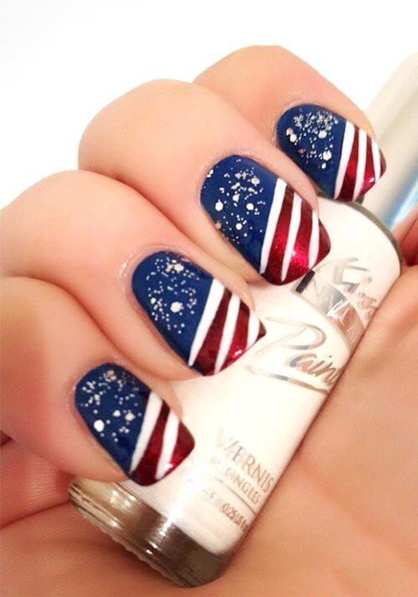 Patriotic 4th of July Nail Arts Ideas