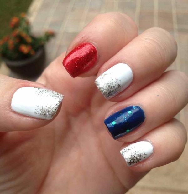 Patriotic 4th of July Nail Arts Ideas