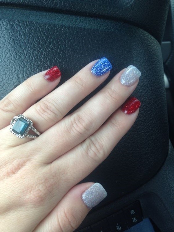 Patriotic 4th of July Nail Arts Ideas