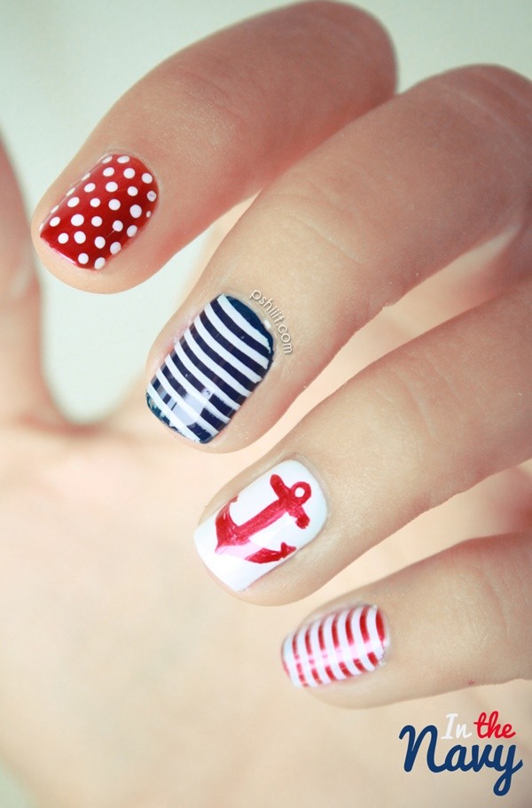 Patriotic 4th of July Nail Arts Ideas