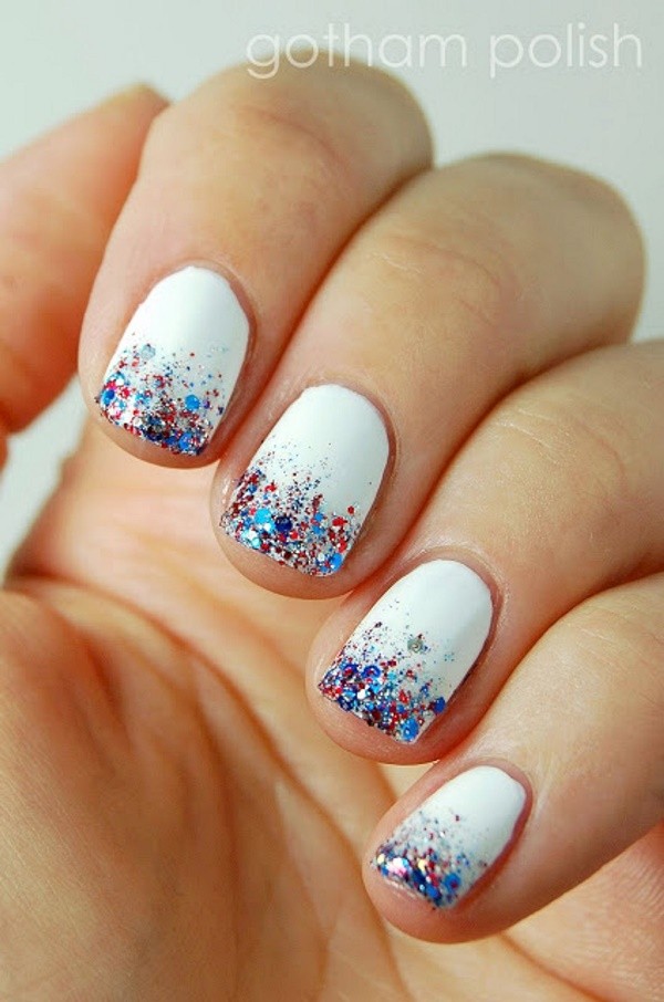 Patriotic 4th of July Nail Arts Ideas