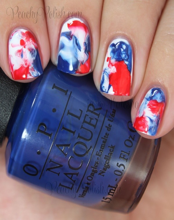 Patriotic 4th of July Nail Arts Ideas