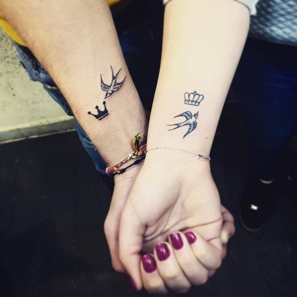 Rare and Matching Couple Tattoo Ideas With Meaning