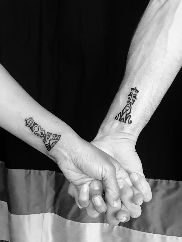 Rare and Matching Couple Tattoo Ideas With Meaning