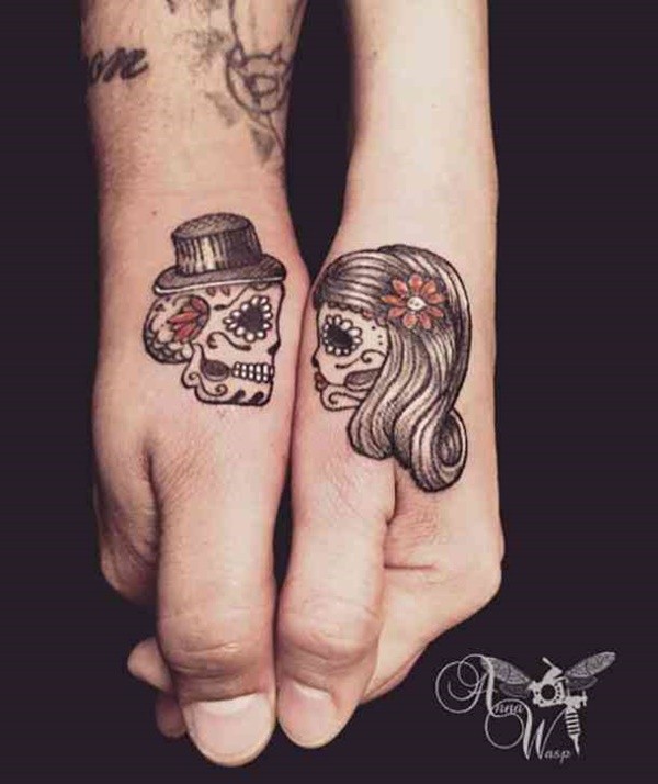 Rare and Matching Couple Tattoo Ideas With Meaning