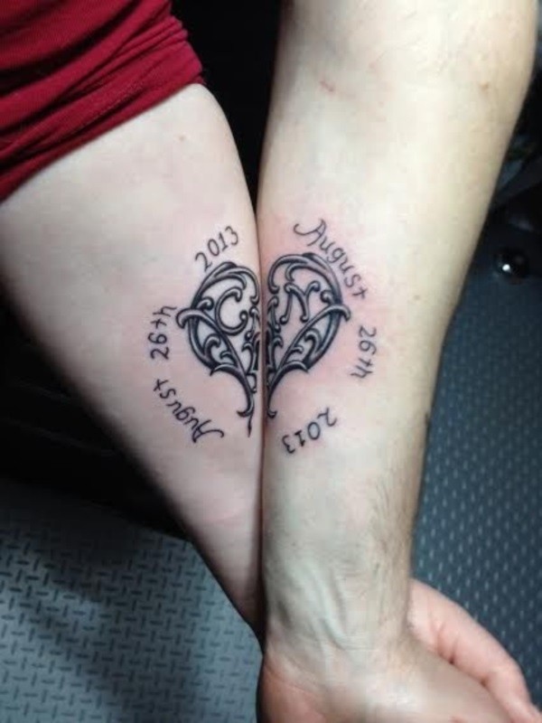 Rare and Matching Couple Tattoo Ideas With Meaning