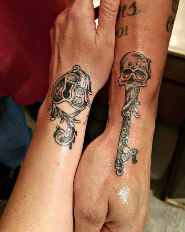 Rare and Matching Couple Tattoo Ideas With Meaning