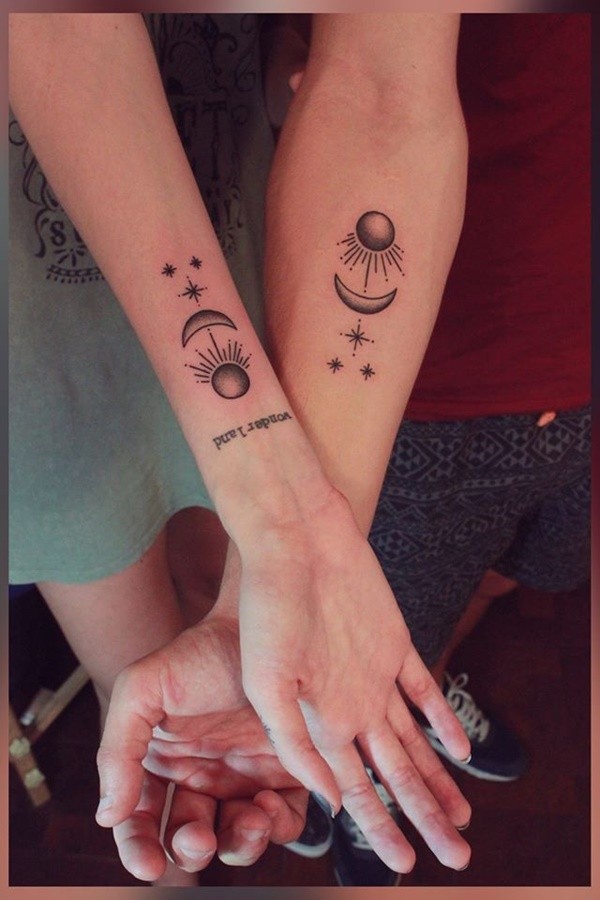 Rare and Matching Couple Tattoo Ideas With Meaning