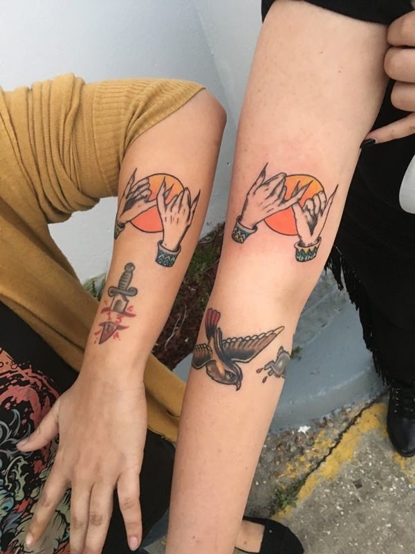 Rare and Matching Couple Tattoo Ideas With Meaning