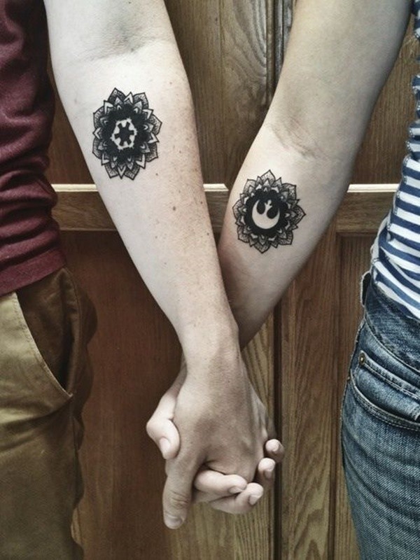 Rare and Matching Couple Tattoo Ideas With Meaning