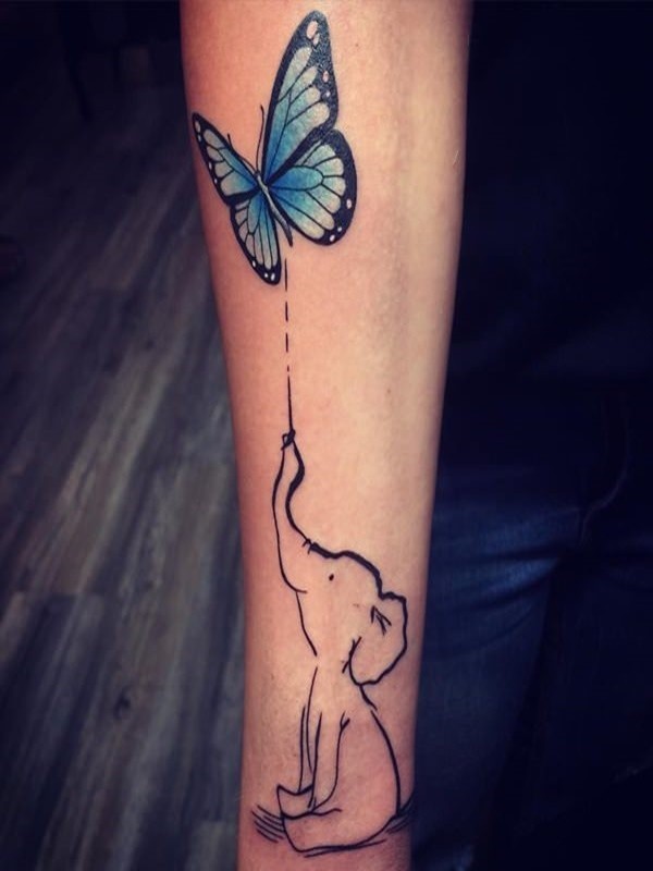 Significant and Tiny Elephant Tattoo Designs