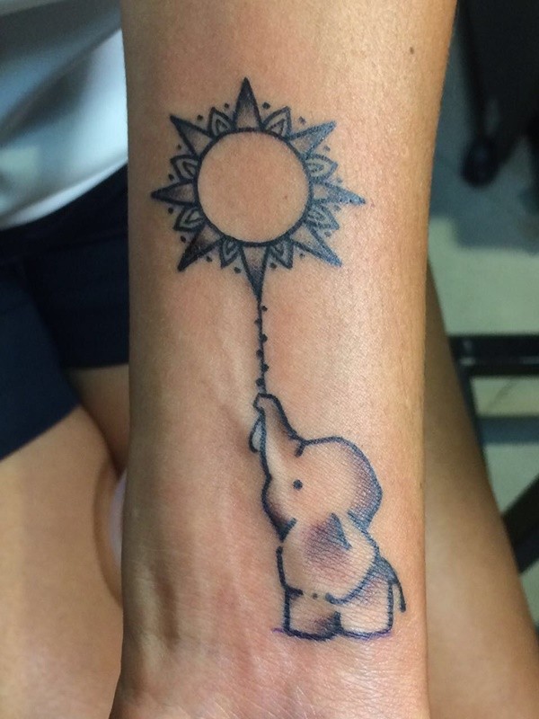 Significant and Tiny Elephant Tattoo Designs