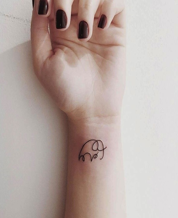 Significant and Tiny Elephant Tattoo Designs