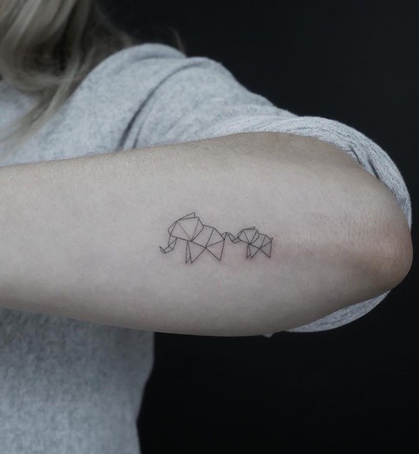 Significant and Tiny Elephant Tattoo Designs