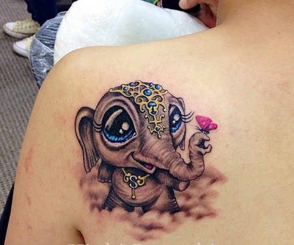 Significant and Tiny Elephant Tattoo Designs