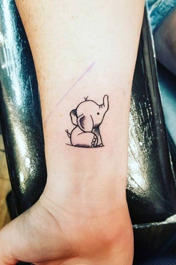 Significant and Tiny Elephant Tattoo Designs