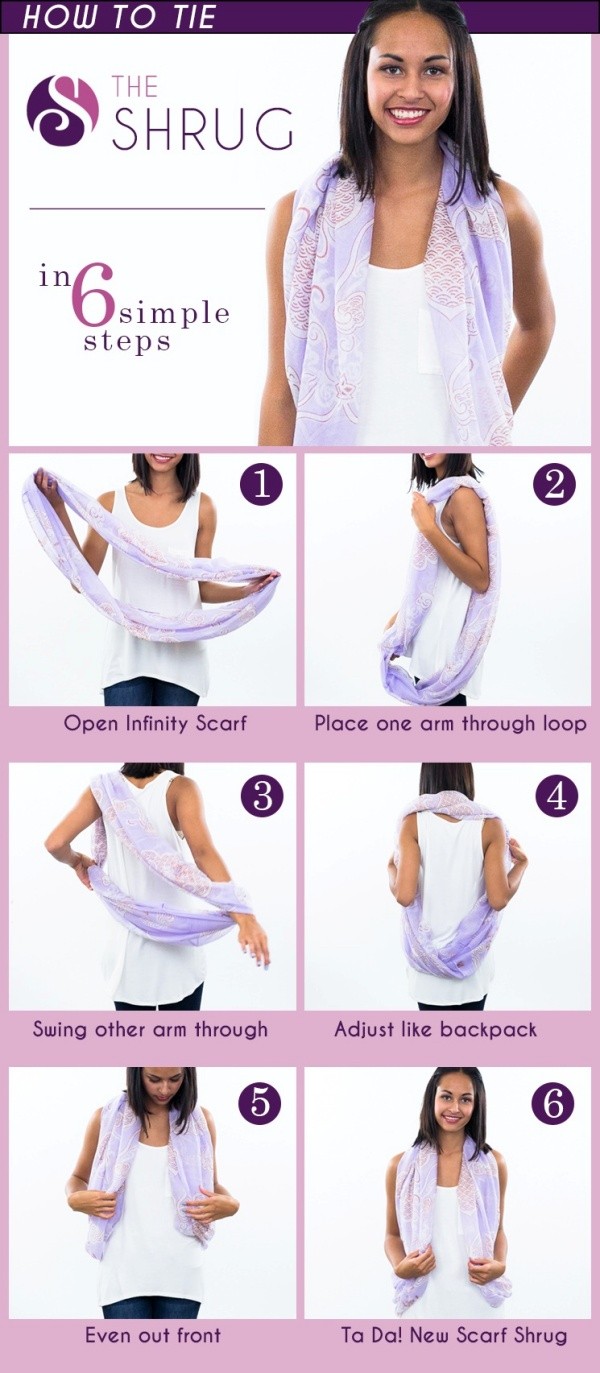 Unique Ways To Tie a Scarf