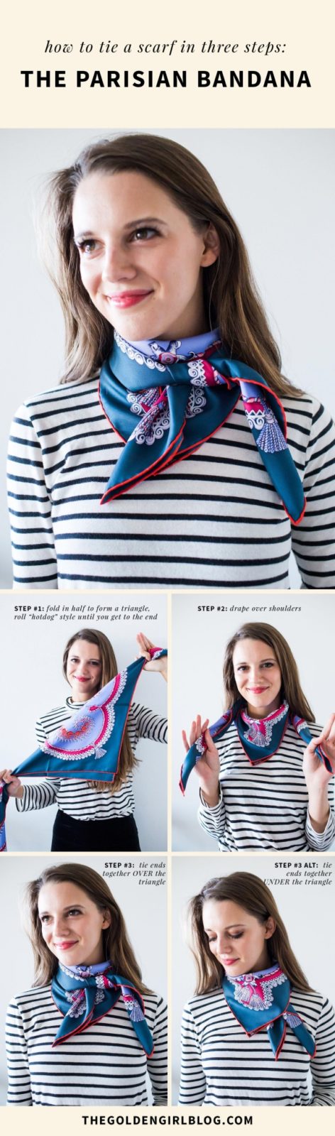 Unique Ways To Tie a Scarf