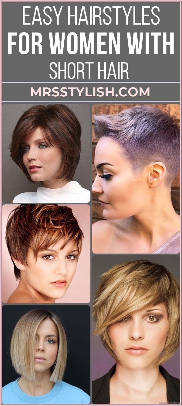 Easy Hairstyles for Women with Short Hair