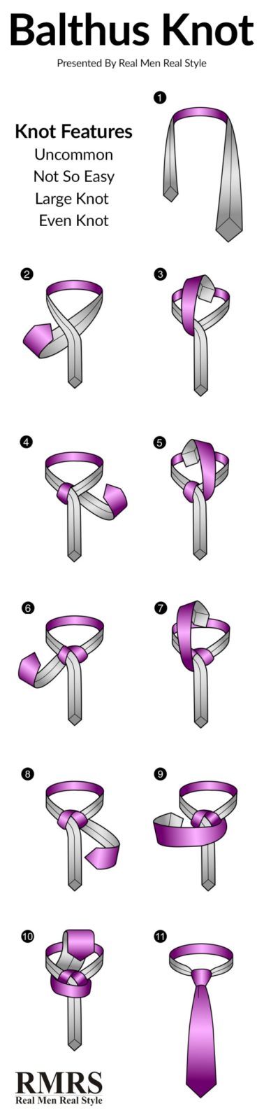 Easy Tie Knot Tutorials for Different Events