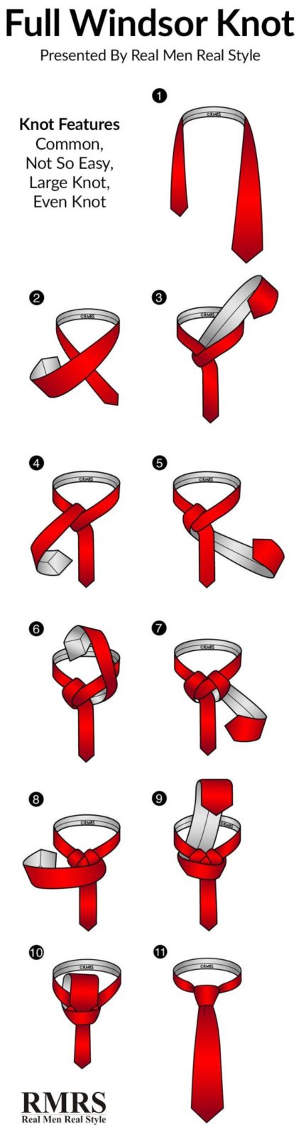 Easy Tie Knot Tutorials for Different Events