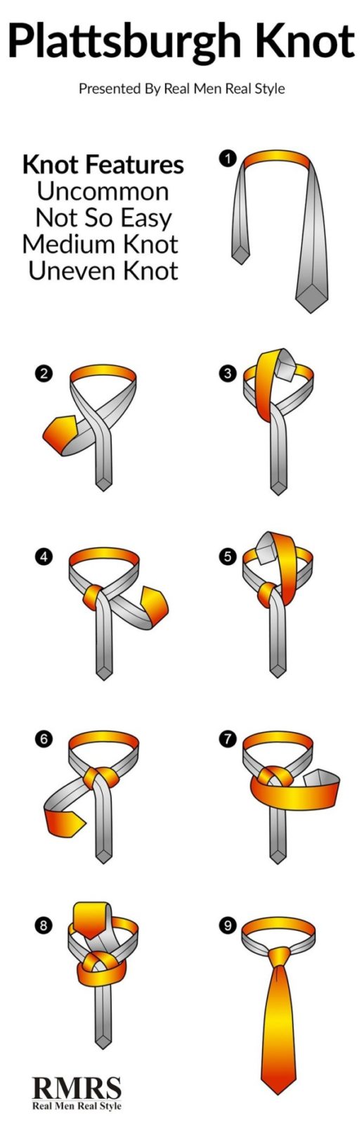 Easy Tie Knot Tutorials for Different Events