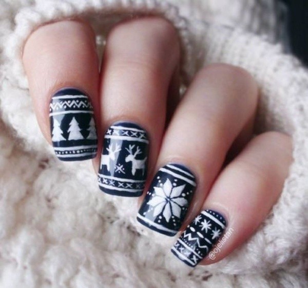 Pretty Nail Art Designs For Winter 2019