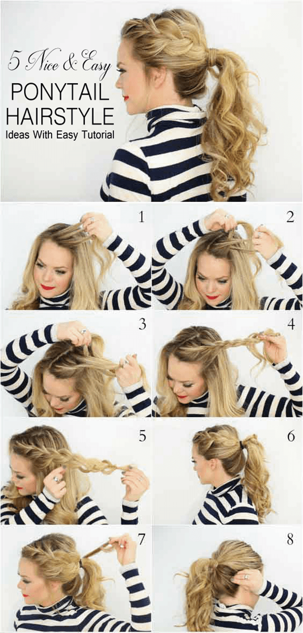 Super Easy Hairstyles That Can Be Done In 2 Minutes