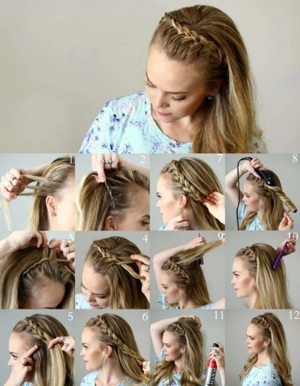 Super Easy Hairstyles That Can Be Done In 2 Minutes