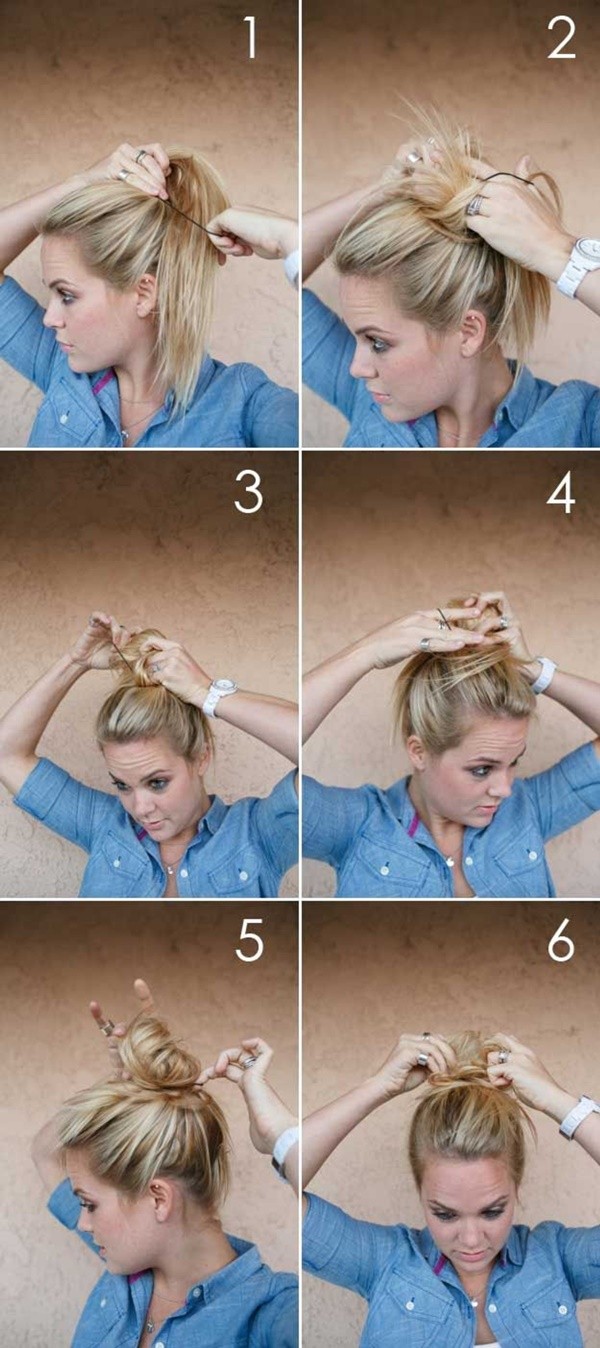 Super Easy Hairstyles That Can Be Done In 2 Minutes